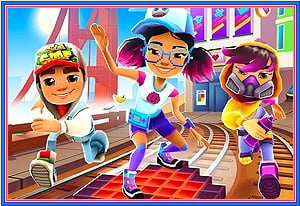 Play Subway Surfers Orleans Online Game at